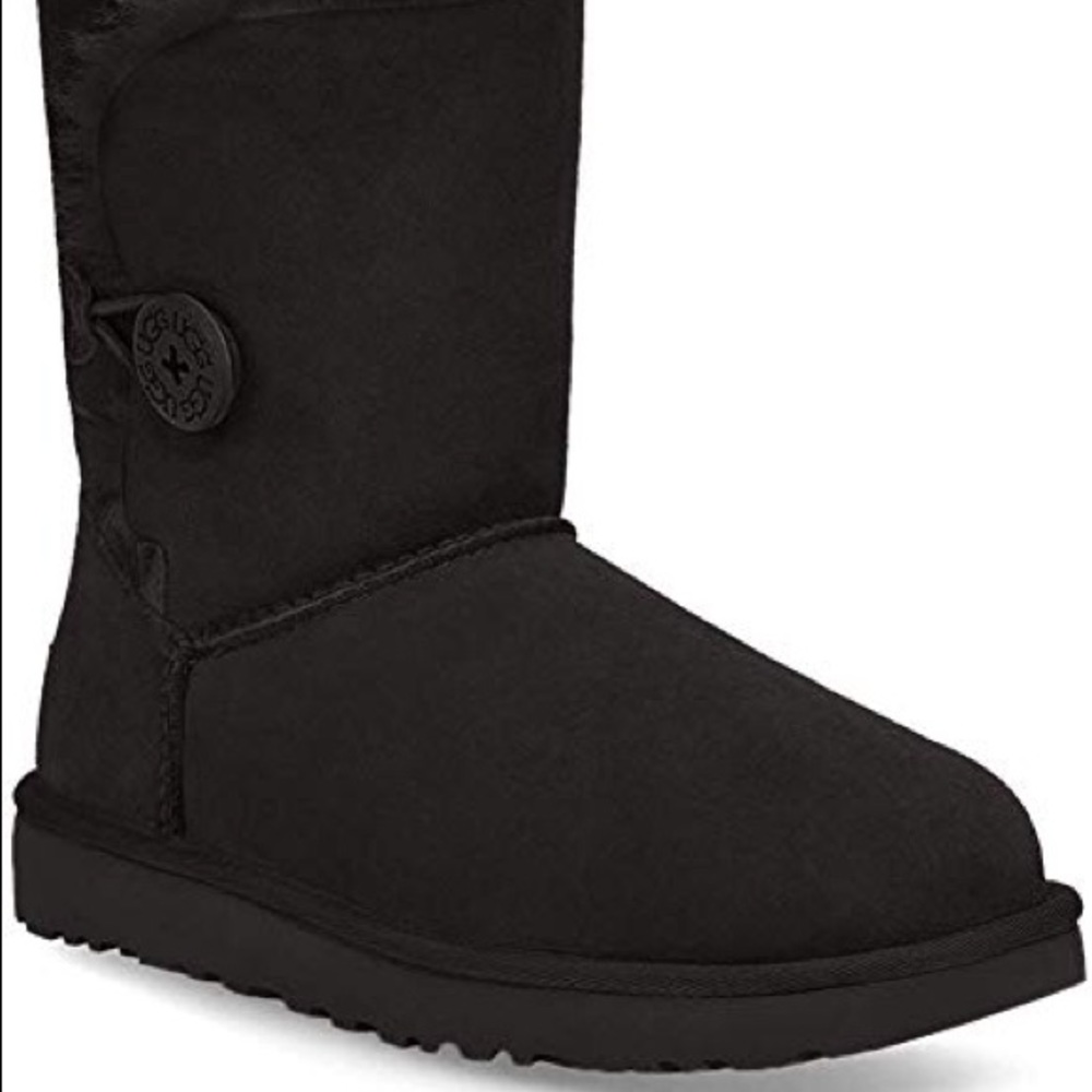 Ugg Bailey Button Sheepskin Booth Sz. 7